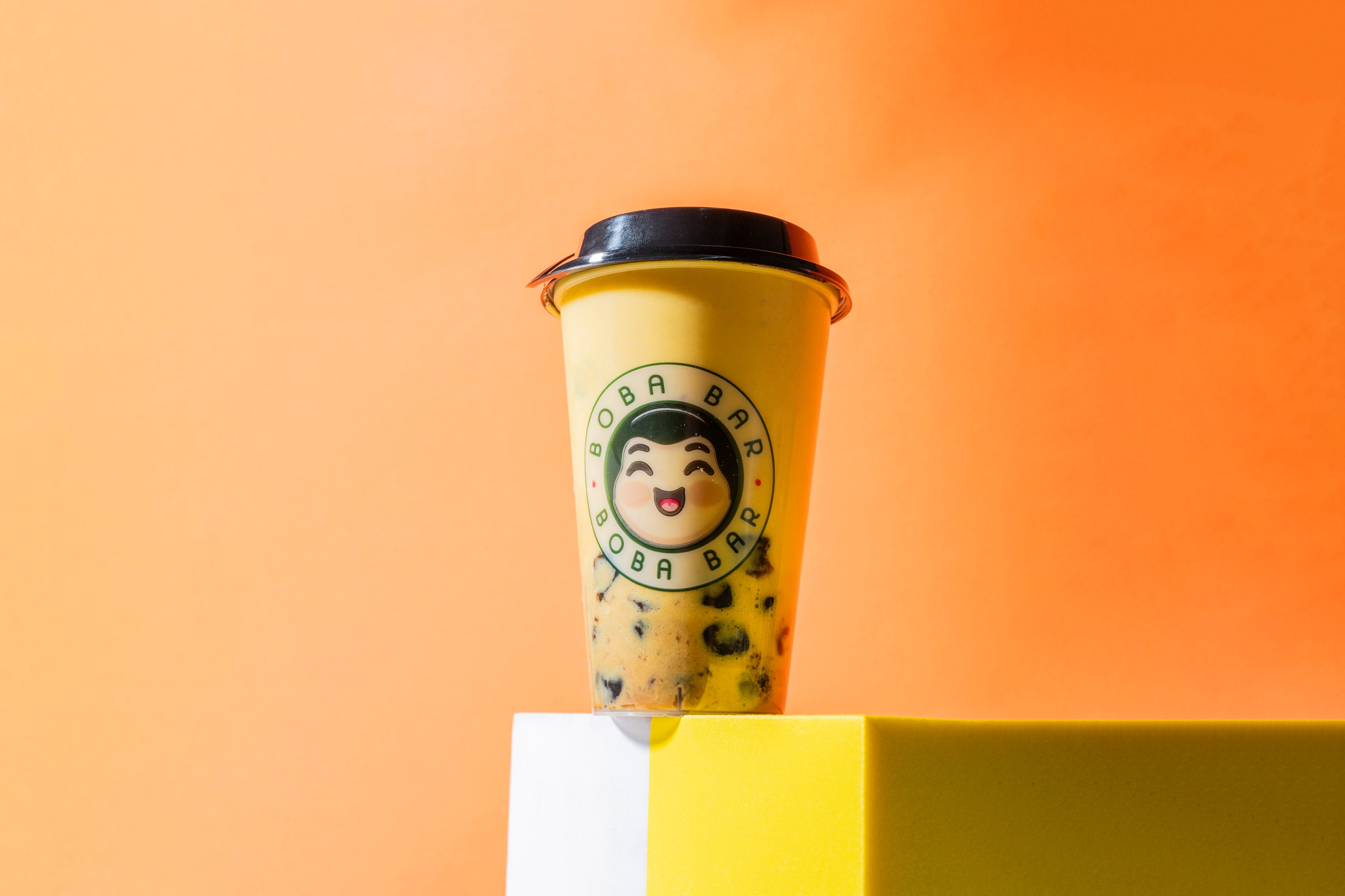 Boba bar Mango Range Bubble Tea