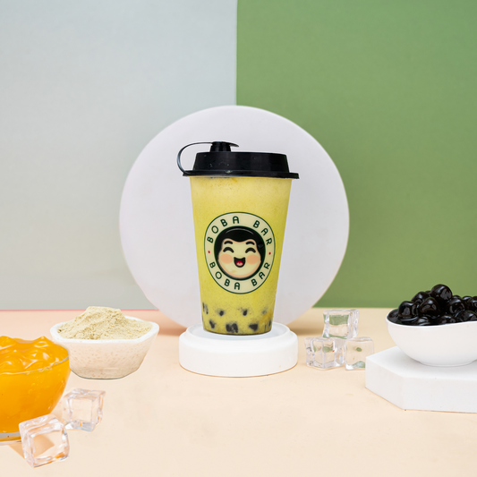 Mango Matcha Bubble Tea