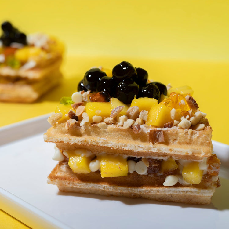 Boba Waffles – Crispy, Fluffy & Boba-Loaded Bliss - Boba Bar