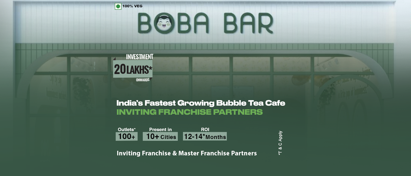 Bubble Tea Franchise | Boba Bar