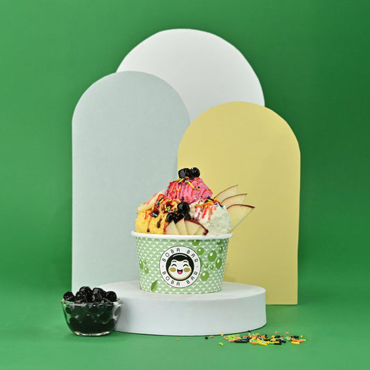 Fruity Blast Gudbud Boba Sundae with Mixed Fruits - Boba Bar