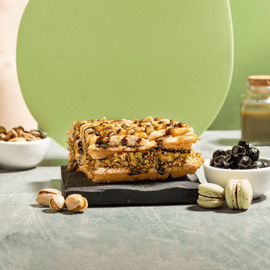 Pistachio Waffle Nutty – Crispy, Creamy & Indulgent