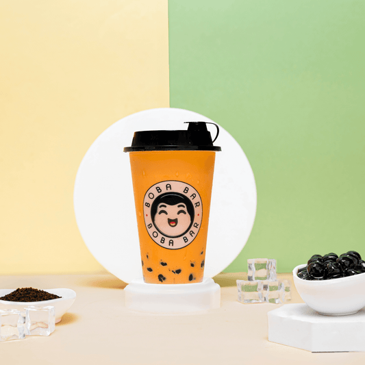 Thai Milk Tea with Tapioca Pearls - Boba Bar